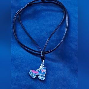 Barbie Roller Skate Pendant Necklace